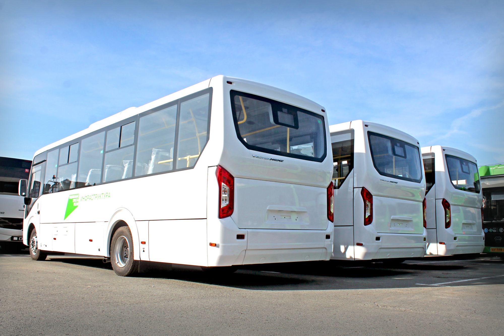 ТНСТ отгрузил 3 автобуса ПАЗ в Сургут